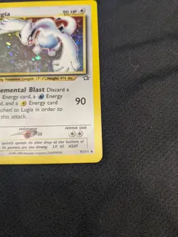 Pokemon Lugia Holo 1st Edition Rare Card 9/111 Neo Genesis - Image 4