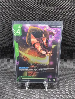 Gundam Card Game Char's Gelgoog Newtype Rising GD01-023 LR English - Image 1