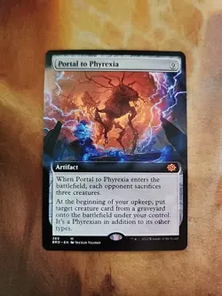 Portal to Phyrexia (Extended Art) The Brothers' War Regular - Image 1