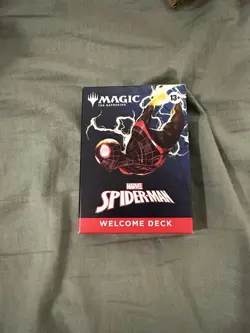 SDCC 2025 Magic the Gathering x Spider-Man Welcome Deck Green MTG Sealed - Image 1