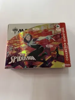 Collector Booster Box Marvel's Spider-Man SPM MTG New Sealed Unopened - Image 1