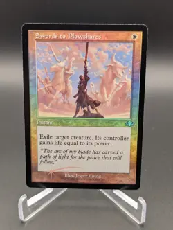Swords to Plowshares (Retro Frame) Dominaria Remastered Foil - Image 1