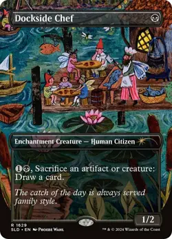 1 x Dockside Chef - Rainbow Foil - Secret Lair - NM-Mint - MTG - Image 1