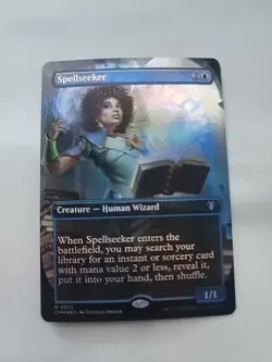 Spellseeker (Borderless) Commander Masters Foil - Image 1