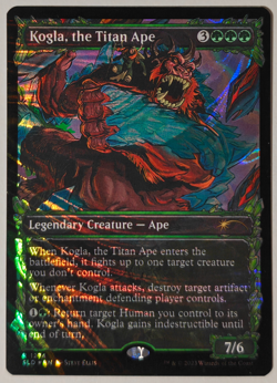 MTG Secret Lair Kogla, the Titan Ape #1274 -SLD March Vol 3 Halo Foil - Image 1