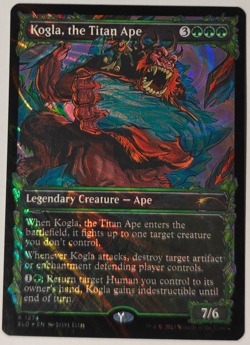 MTG Secret Lair Kogla, the Titan Ape #1274 -SLD March Vol 3 Halo Foil - Image 2