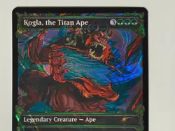 MTG Secret Lair Kogla, the Titan Ape #1274 -SLD March Vol 3 Halo Foil - Image 3