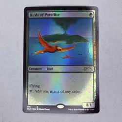 SLD Birds of Paradise (176) Secret Lair Drop Foil MTG NM - Image 1