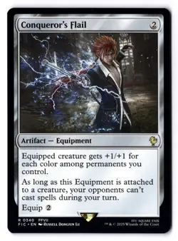 Conqueror's Flail NM* Universes Beyond Final Fantasy ENGLISH 0340 -UnltdCards - Image 1