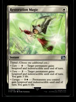 RESTORATION MAGIC Final Fantasy #30 FIN(NM+)(MTG) - Image 1