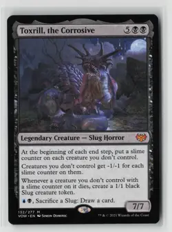 MTG- Toxrill, the Corrosive #132 Mythic , Innistrad: Crimson Vow, NM - Image 1