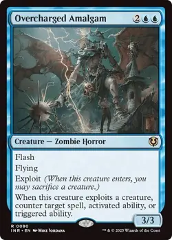 FOIL OVERCHARGED AMALGAM mtg NM Innistrad Remastered 1 Rare - Image 1