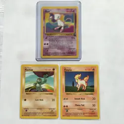 Vintage Pokemon Card Lot Mew Black Star Promo Shadowless WOTC Promo 90s - Image 1