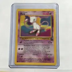 Vintage Pokemon Card Lot Mew Black Star Promo Shadowless WOTC Promo 90s - Image 2