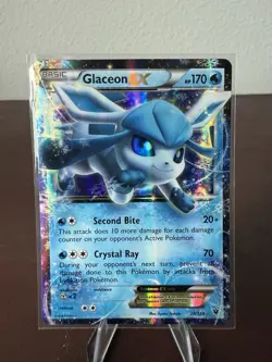 Glaceon EX Ultra Rare XY - Fates Collide 20/124 Pokemon - Image 1