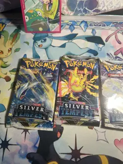 Silver Tempest x4 Packs - Pokemon Full Art Set SWSH Sealed Booster Pack Lot - Image 5