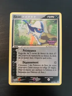 Carte Pokemon : Absol 18/110 Reverse Ex Fantomes Holon Francaise - Image 1