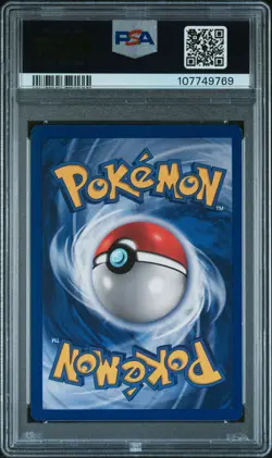 1999 POKEMON GAME MOVIE PROMO #5 DRAGONITE PSA 8 - Image 2