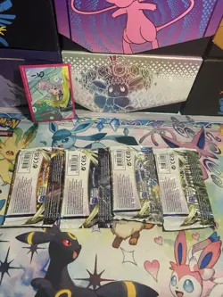 Pokemon Brilliant Stars Booster Packs Complete Art Set (4 Packs) Pokemon - Image 4
