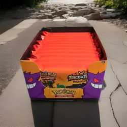 12x Sealed Pokemon Trick or Treat Booster Bundles, 35 Mini Packs, w/ Display - Image 2