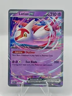 Latias ex 76/191 - 2024 Pokemon Surging Sparks Double Rare NM Pack Fresh - Image 1