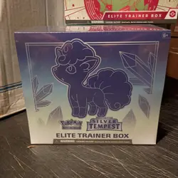 NEW Pokemon TCG SWSH Silver Tempest ETB Elite Trainer Box (8 Packs) SEALED! - Image 1