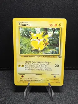 Pokemon TCG 1999 Pikachu Jungle 60/64 LP + NM - - Image 2