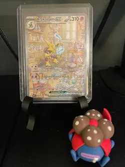 Alakazam ex 201/165 Pokemon Scarlet & Violet 151 SIR Holo - Image 1