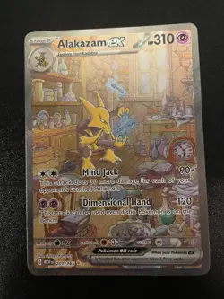 Alakazam ex 201/165 Pokemon Scarlet & Violet 151 SIR Holo - Image 2