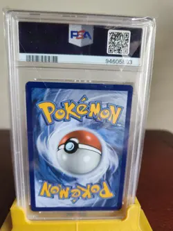 2021 POKEMON SM BLACK STAR PROMO #SM247 FULL ART/RESHIRAM & CHARIZARD GX PSA 9 - Image 2