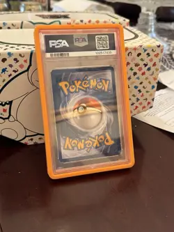 Pokemon Reshiram 114/113 PSA (POP 15) BW Legendary Treasures Gold Full Art 2013 - Image 2