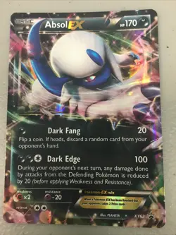 Pokemon XY Promos Absol EX Holo Black Star Promo XY62 - Image 1
