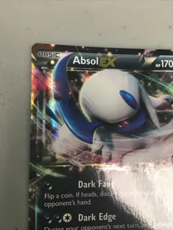 Pokemon XY Promos Absol EX Holo Black Star Promo XY62 - Image 2