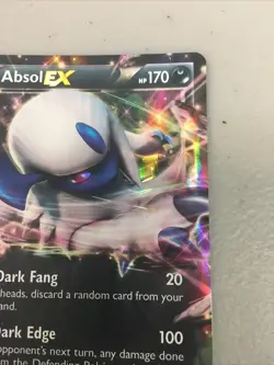 Pokemon XY Promos Absol EX Holo Black Star Promo XY62 - Image 3