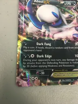 Pokemon XY Promos Absol EX Holo Black Star Promo XY62 - Image 5