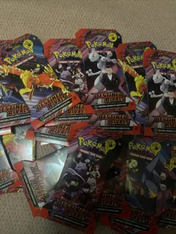 Pokemon Tcg Destined Rivals Sleeved Boosters X 22 Brand New ! Sealed - Image 1