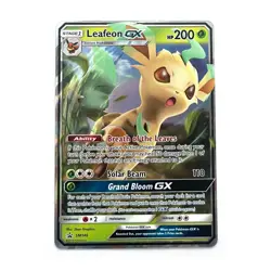 Pokemon LEAFEON GX - SM146 - BLACK STAR PROMO - MINT - Image 1