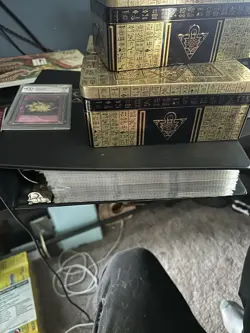Yu-Gi-Oh Collection Lot Full Binder And Tins - Image 1