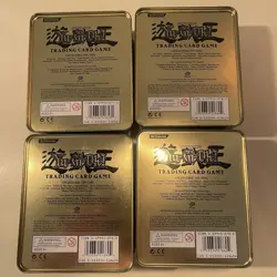 2006 Yu-Gi-Oh! Tin Bundle - 4 Vintage Card Tins - EMPTY TINS ONLY - Image 2