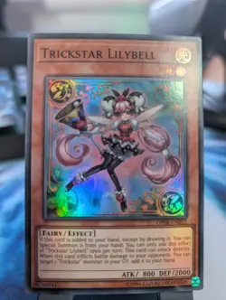 YuGiOh! Trickstar Lilybell OP06-EN012 Super Rare - Image 1