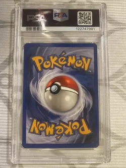 Pokemon Neo Destiny 2002 Shining Noctowl Holo Card #110/105 PSA 7 - Image 3