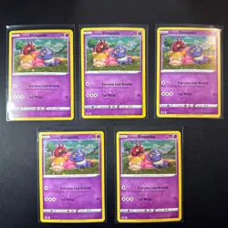 LOT OF 5 Galarian Slowpoke SWSH126 SWSH: Sword & Shield Black Star Promo Cards - Image 1