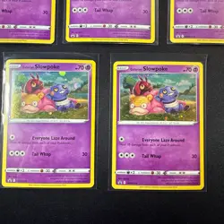 LOT OF 5 Galarian Slowpoke SWSH126 SWSH: Sword & Shield Black Star Promo Cards - Image 4