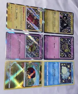 Pokemon Shiny Holo Rares Card Lot Paldean Fates TCG 2021-2024 Near Mint - Image 2