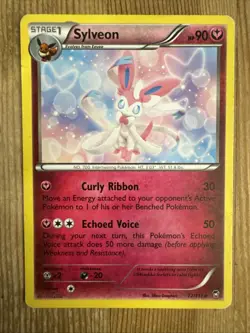 Sylveon 72/111 Furious Fists Regular Rare Non-Holo Pokemon TCG Card HP - Image 1