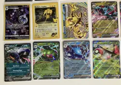 MEGA Snover Dragonite Reshiram Slaking Full Art Trainer Pokemon EX 32 Card LOT - Image 4