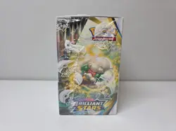 SWSH Brilliant Stars SEALED Booster Box (36 Packs of Pokemon Cards) - Image 2
