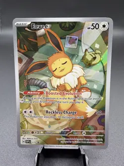 Eevee Black Star Promo 173 Prismatic Evolutions Card NM Condition - Image 1