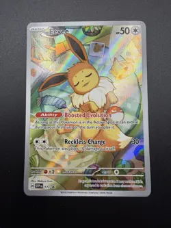 Eevee Black Star Promo 173 Prismatic Evolutions Card NM Condition - Image 3