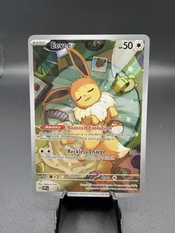 Eevee Black Star Promo 173 Prismatic Evolutions Card NM Condition - Image 1